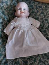 ancienne poupée bébé de caractère triple faces taille bleuette