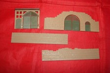 VOLLMER HO MODEL EXTENSION PEASANT HOUSE 3725 WALL GATE ELECTRIC TRAIN