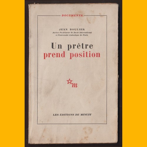 Prêtre prend position éd - prend,