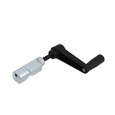 Vis/manivelle avec mors metallique pour pied d'atelier velo optimiz electrique 5