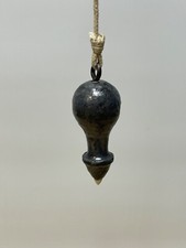 Ancien fil à plomb  de charpentier de marine  18 ème  n°8