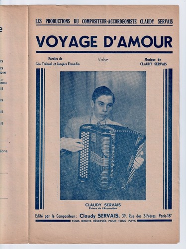 Accordéon claudy servais - claudy,