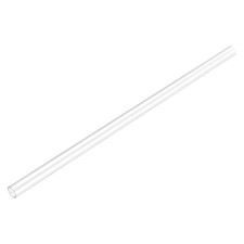 2Pcs Transparent Rigide Tube