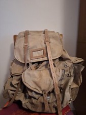 Ancien Sac À Dos, Toile