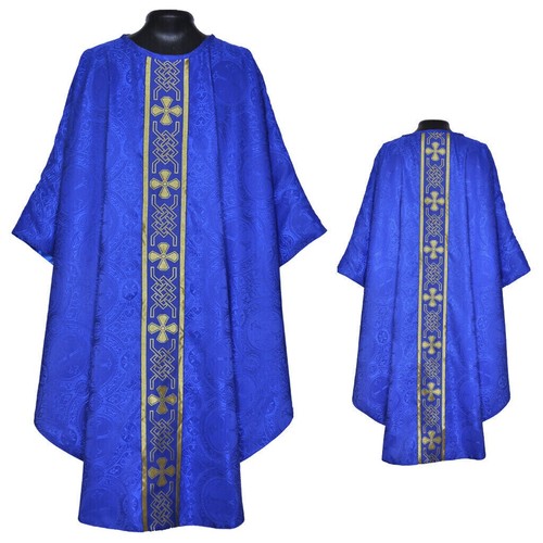 Bleu foncé chasuble - foncé,