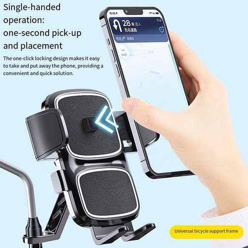 Support téléphone moto avec