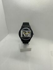Montre Swatch Mickey Blanc Sur Noir SUOZ337 Caoutchouc Mouse Disney