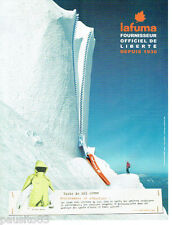 ADVERTISEMENT ADVERTISING 115 2006 Lafuma ski jacket and clothing