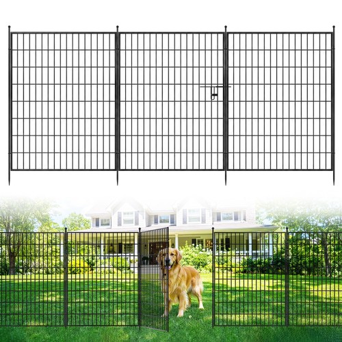 Garden fence metal dig - metal, no