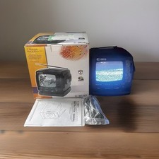 Curtis 5” Rt068 Portable Mini TV am/fm 3 Way Radio New RARE Model In Box