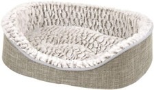 Corbeille souple style lin