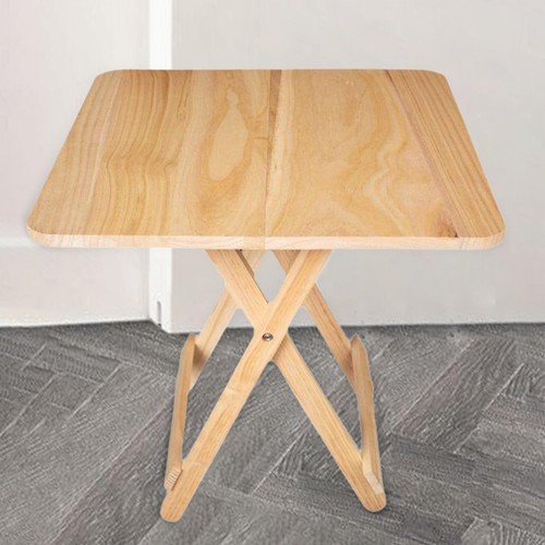 Table pliante carrée bois - carrée, en