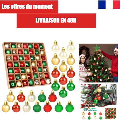 Boules noël suloli lot - de, de