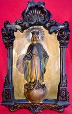 Grande plaque murale En Relief