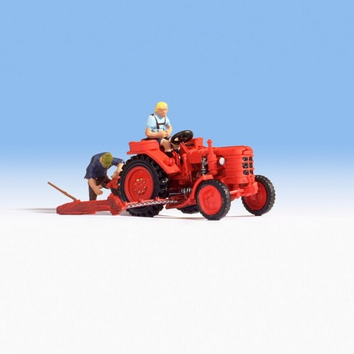 Ancien tracteur avec - , 2