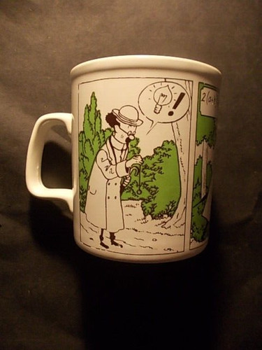 Herge tintin superbe tasse - tintin,