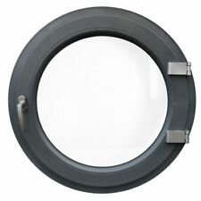 Fenêtre ronde à la française PVC Oeil de boeuf Anthracite lisse 7016