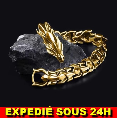 Bracelet dragon viking - bracelet,