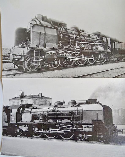 Lot cartes photo cpa train - 2,