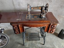 Meuble machine à coudre WHITE style Singer années 30