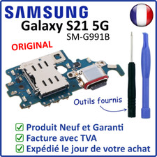CIRCUIT CONNECTEUR DE CHARGE USB LECTEUR SIM & MICRO DU SAMSUNG GALAXY S21 G991B