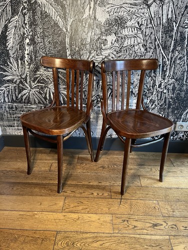 Paire chaise bistrot - paire, de