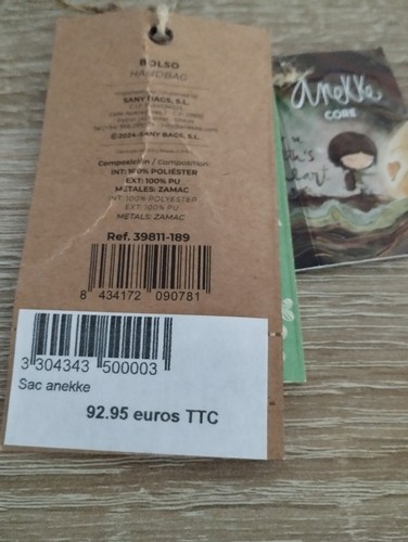 Sac anekke vendu euros - anekke,,