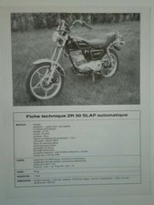 Suzuki ZR 50 SLAP et TS 50 XAP