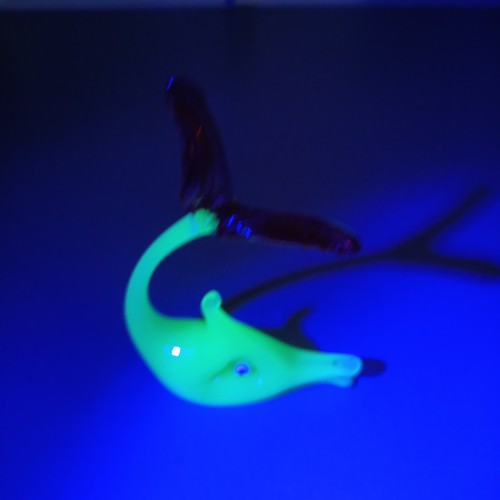 Uranium fish uraline - glass, /