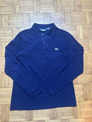 Polo bleu marine lacoste - polo,