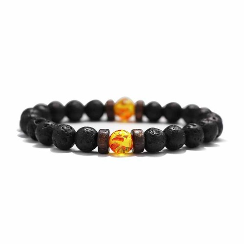 Bracelet perles pierre - perles,