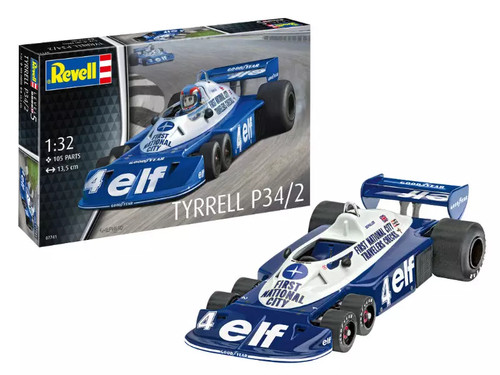 Revell tyrrel p34 roues - 6,