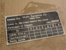 label plaque plaquette