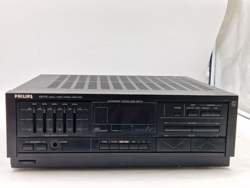 Amplificateur stéréo philips - stéréo,