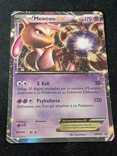 Carte pokémon mewtwo ex - carte,