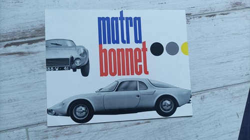 Prospectus brochure matra - /,