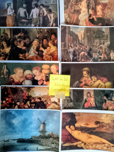 Cartes lot reproductions - cartes,