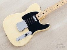 1976 Fender Telecaster Vintage Guitar Blonde Ash 100% Original w/ Case