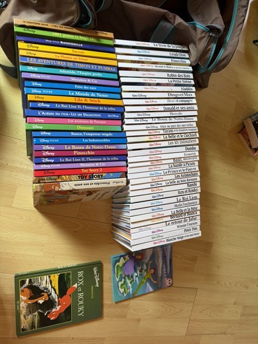 Lot livres disney walt - disney,