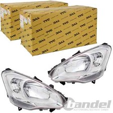 2X TYC H4 PHARE GAUCHE+DROIT AVEC LWR Pour CITROËN BERLINGO PEUGEOT PARTNER