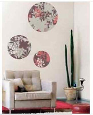 stickers Décoration géante murale adhesive “Boules fleurs” Feel at home