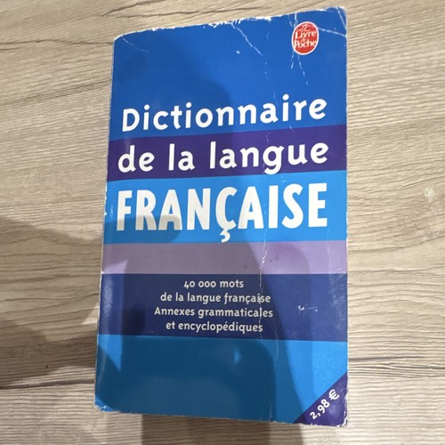 Livre poche dictionnaire - le, de