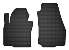 Tapis de sol avant en caoutchouc Noir pour: Mitsubishi Pajero Pinin 1999-2006