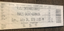 rare Ticket )) INTER V PSG - INTERNATIONAL CHAMPIONS CUP 2016 EUGENE OREGON USA