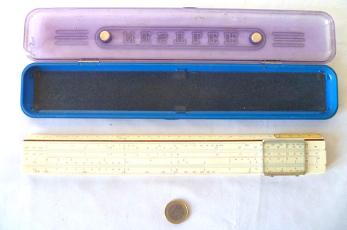 Ancienne règle calcul - rÈgle, À