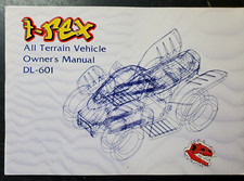 DINLI T-REX DL-601 ATV Quad OEM Factory Owners / Operators / Maintenance Manual