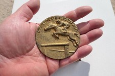 Medaglia Premio Concorso Ippico Regionale TARANTO Marina Militare 1967 Ø67mm