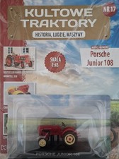 Hachette 1:43 - Tracteurs emblématiques n° 17 - Porsche Junior 108