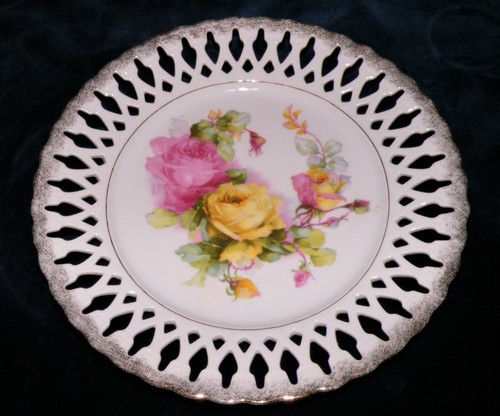 Superbe assiette porcelaine - assiette, en