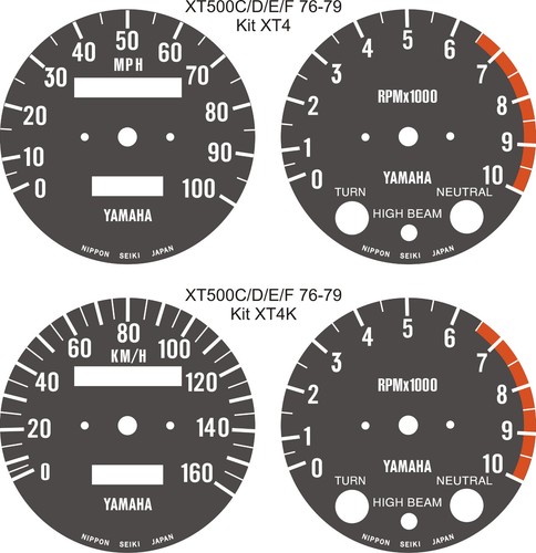 Yamaha xt500 xt250 all - xt500,